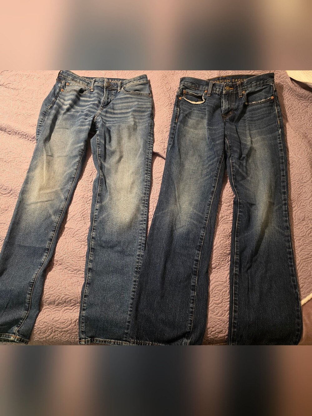Two Pairs American Eagle Jeans